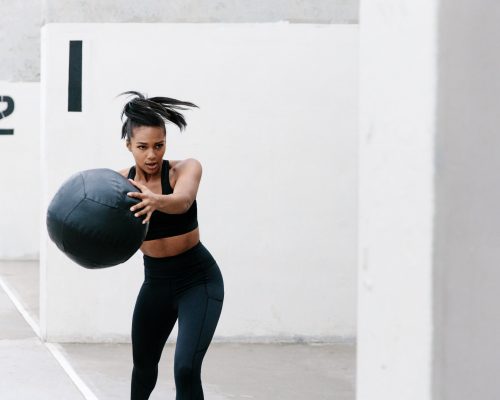 Circuit training in Los Angeles with Deja Lightly
